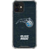 NBA Orlando Magic Black Secondary Logo iPhone 12 Mini Clear Case