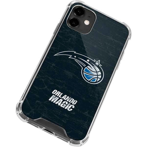 NBA Orlando Magic Black Secondary Logo iPhone 12 Mini Clear Case