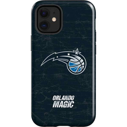 NBA Orlando Magic Black Secondary Logo iPhone 12 Mini Impact Case
