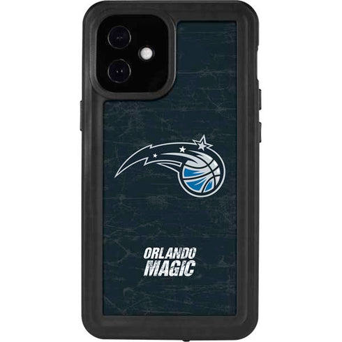 NBA Orlando Magic Black Secondary Logo iPhone 12 Mini Waterproof Case