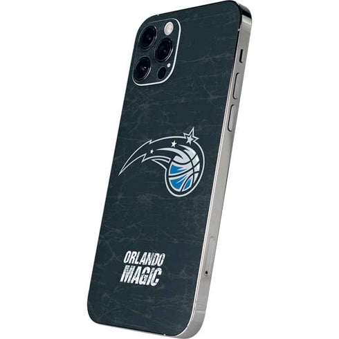 NBA Orlando Magic Black Secondary Logo iPhone 12 Pro Skin