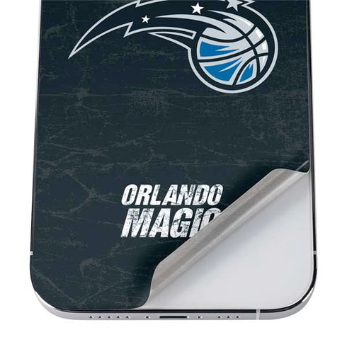 NBA Orlando Magic Black Secondary Logo iPhone 12 Pro Skin