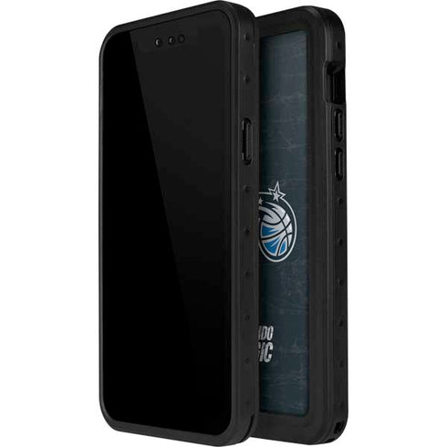 NBA Orlando Magic Black Secondary Logo iPhone 12 Pro Waterproof Case