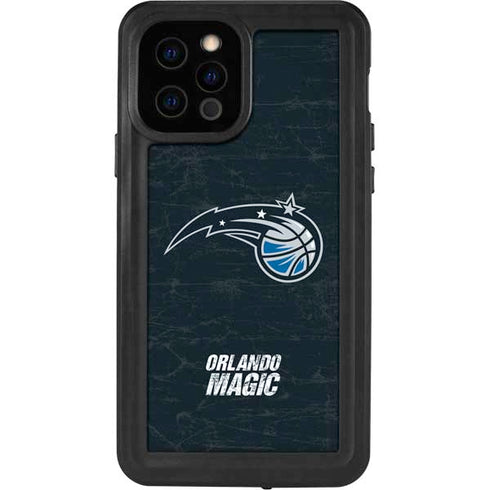 NBA Orlando Magic Black Secondary Logo iPhone 12 Pro Waterproof Case