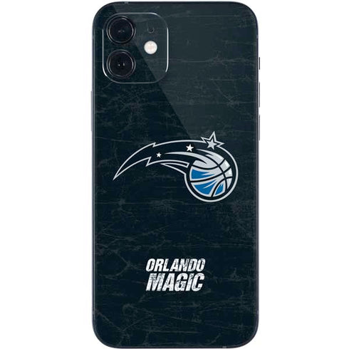 NBA Orlando Magic Black Secondary Logo iPhone 12 Skin