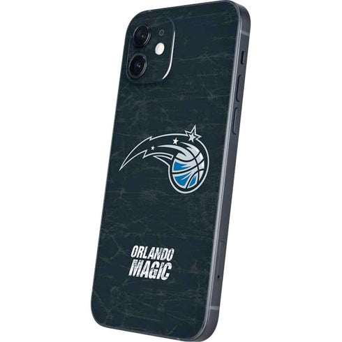 NBA Orlando Magic Black Secondary Logo iPhone 12 Skin