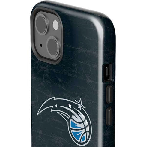 NBA Orlando Magic Black Secondary Logo iPhone 14 Plus Impact Case