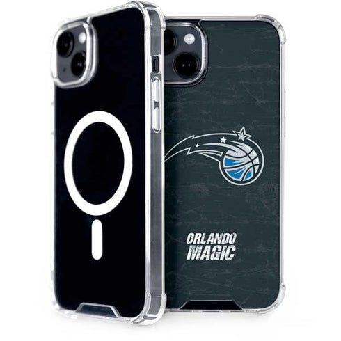 NBA Orlando Magic Black Secondary Logo iPhone 15 Plus MagSafe Case