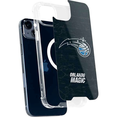 NBA Orlando Magic Black Secondary Logo iPhone 14 Plus MagSafe Case