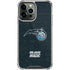 NBA Orlando Magic Black Secondary Logo iPhone 14 Pro Max Clear Case