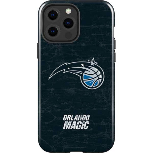 NBA Orlando Magic Black Secondary Logo iPhone 14 Pro Max Impact Case