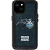 NBA Orlando Magic Black Secondary Logo iPhone 15 Plus Waterproof Case
