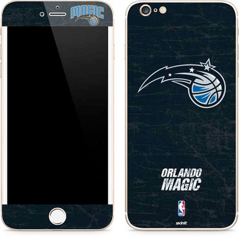 NBA Orlando Magic Black Secondary Logo iPhone 6/6s Plus Skin