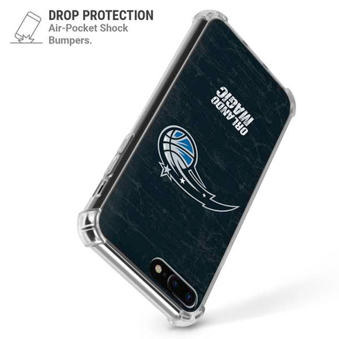 NBA Orlando Magic Black Secondary Logo iPhone 7/8 Plus Clear Case