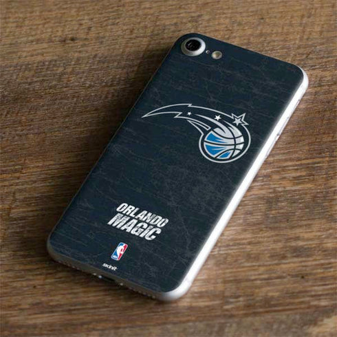NBA Orlando Magic Black Secondary Logo iPhone 8 Skin