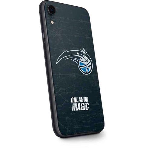 NBA Orlando Magic Black Secondary Logo iPhone XR Skin