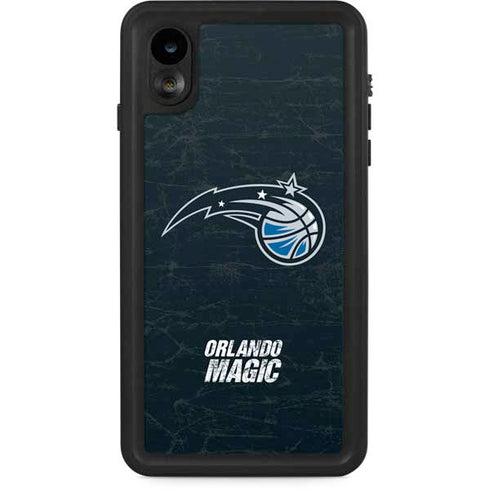 NBA Orlando Magic Black Secondary Logo iPhone XR Waterproof Case