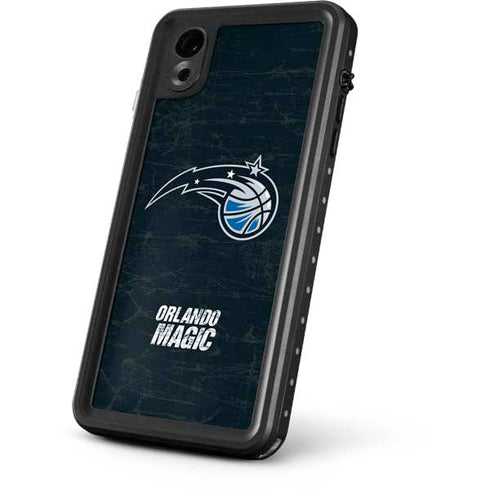NBA Orlando Magic Black Secondary Logo iPhone XR Waterproof Case