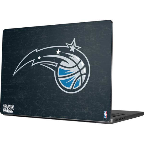 NBA Orlando Magic Black Secondary Logo MacBook Pro 14in (2021-24) Skin