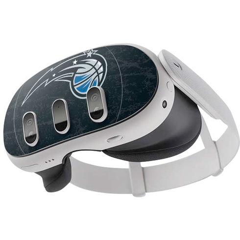 NBA Orlando Magic Black Secondary Logo Meta Quest 3 Skin