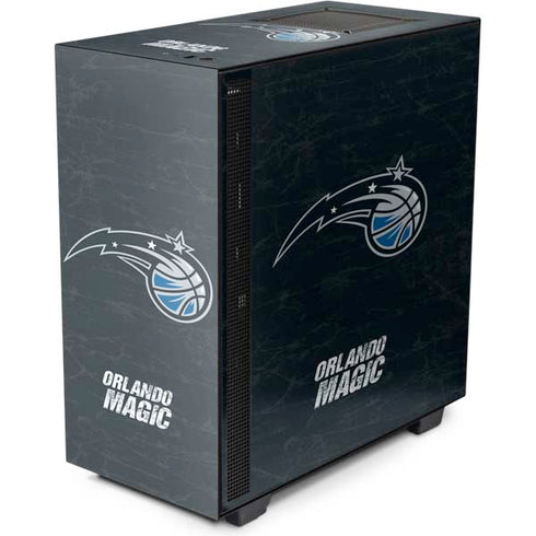 NBA Orlando Magic Black Secondary Logo NZXT H510 Compact ATX Mid-Tower Case Skin