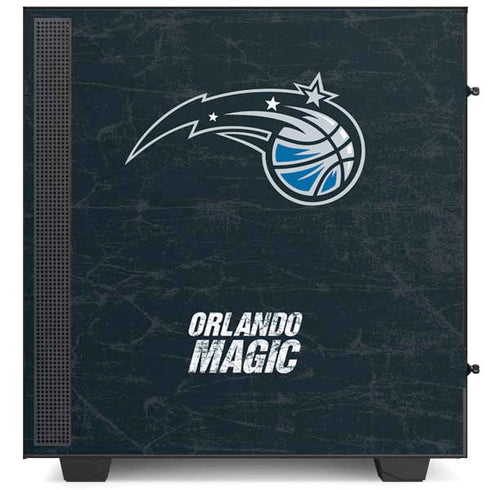 NBA Orlando Magic Black Secondary Logo NZXT H510 Compact ATX Mid-Tower Case Skin