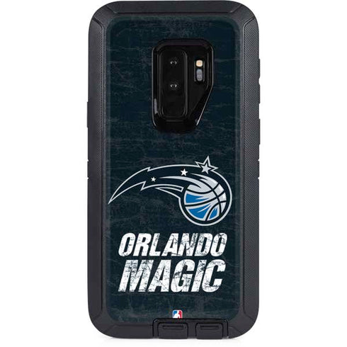 NBA Orlando Magic Black Secondary Logo Otterbox Defender Galaxy Skin