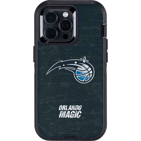 NBA Orlando Magic Black Secondary Logo Otterbox Defender iPhone Skin