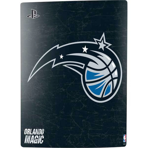NBA Orlando Magic Black Secondary Logo PS5 Console Skin