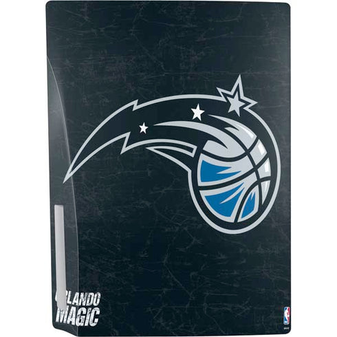 NBA Orlando Magic Black Secondary Logo PS5 Console Skin