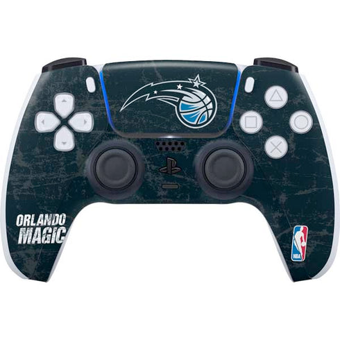 NBA Orlando Magic Black Secondary Logo PS5 Controller Skin
