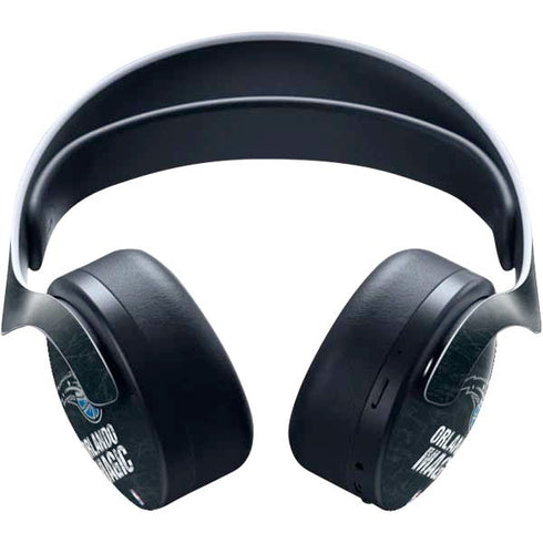 NBA Orlando Magic Black Secondary Logo PULSE 3D Wireless Headset for PS5 Skin