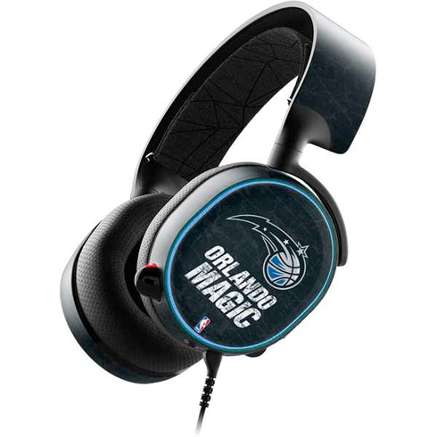NBA Orlando Magic Black Secondary Logo SteelSeries Arctis 3 Skin