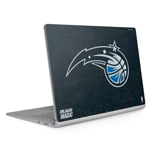 NBA Orlando Magic Black Secondary Logo Surface Book 2 15in Skin