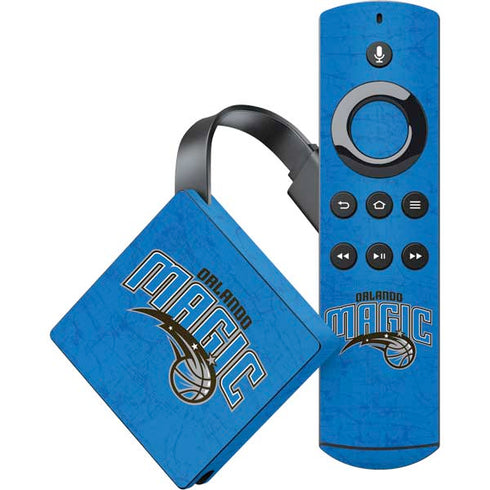 NBA Orlando Magic Blue Primary Logo Amazon Fire TV Skin