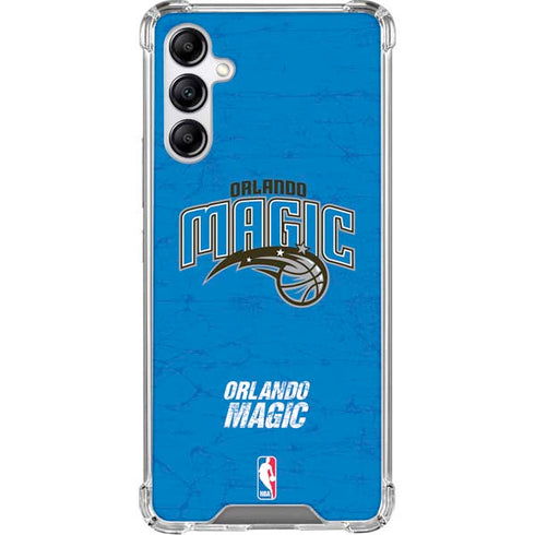 NBA Orlando Magic Blue Primary Logo Galaxy A15 5G Clear Case