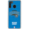 NBA Orlando Magic Blue Primary Logo Galaxy A21 Clear Case