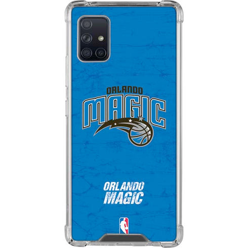 NBA Orlando Magic Blue Primary Logo Galaxy A51 5G Clear Case