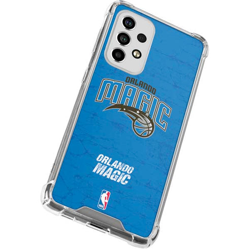 NBA Orlando Magic Blue Primary Logo Galaxy A53 5G Clear Case