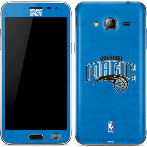 NBA Orlando Magic Blue Primary Logo Galaxy J3 Skin