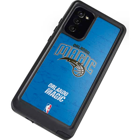 NBA Orlando Magic Blue Primary Logo Galaxy Note20 5G Waterproof Case