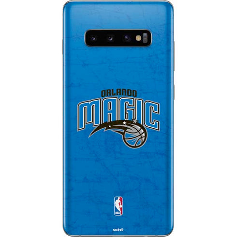 NBA Orlando Magic Blue Primary Logo Galaxy S10 Plus Skin