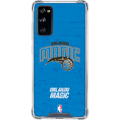 NBA Orlando Magic Blue Primary Logo Galaxy S20 FE Clear Case