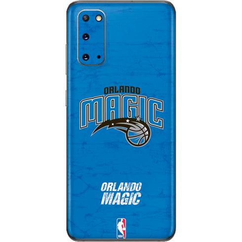 NBA Orlando Magic Blue Primary Logo Galaxy S20 Skin
