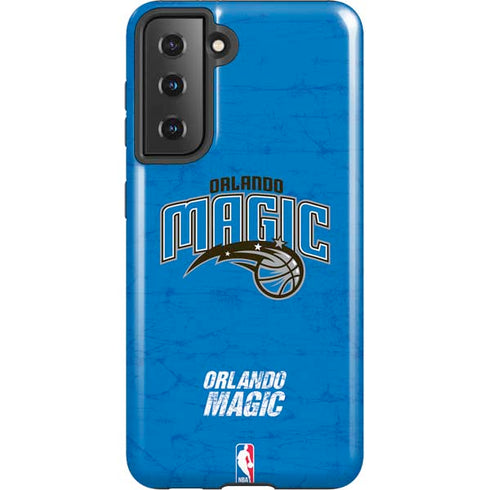 NBA Orlando Magic Blue Primary Logo Galaxy S21 5G Pro Case