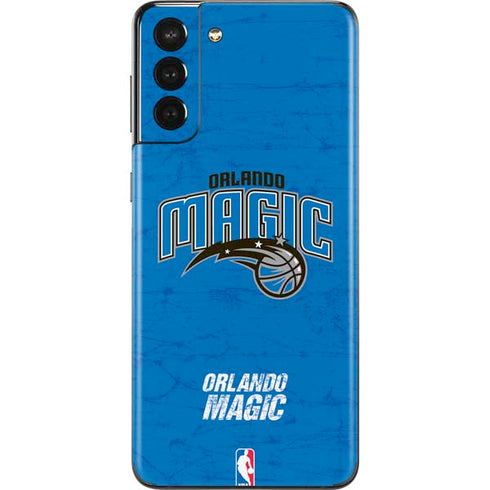NBA Orlando Magic Blue Primary Logo Galaxy S21 Plus 5G Skin