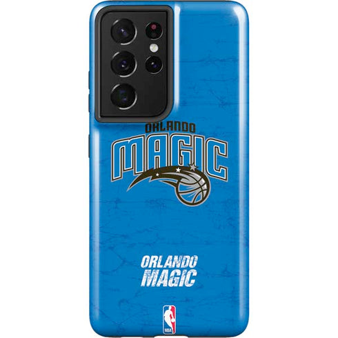 NBA Orlando Magic Blue Primary Logo Galaxy S21 Ultra 5G Pro Case