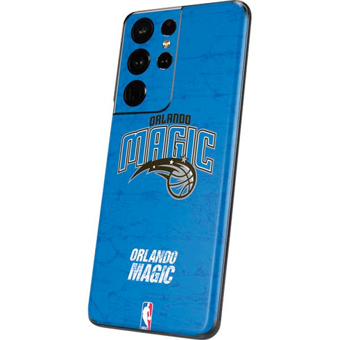 NBA Orlando Magic Blue Primary Logo Galaxy S21 Ultra 5G Skin