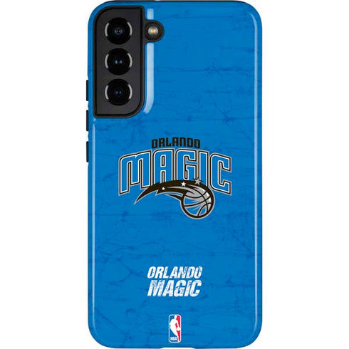 NBA Orlando Magic Blue Primary Logo Galaxy S22 Plus Pro Case