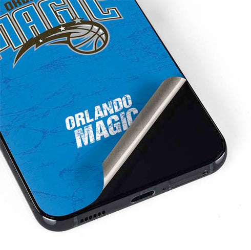 NBA Orlando Magic Blue Primary Logo Galaxy S22 Plus Skin